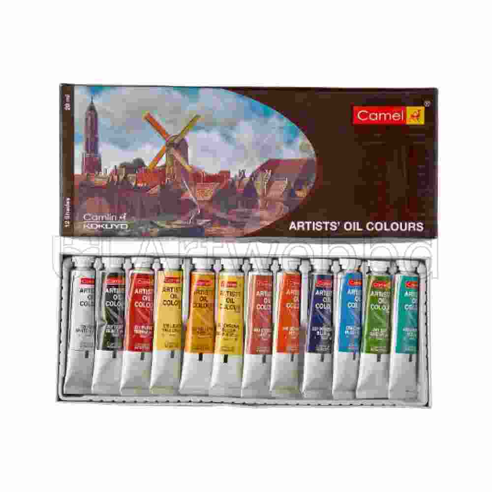 Camel Artist Oil Colour Set Of 12 18 Sitaram Stationers, 44% OFF
